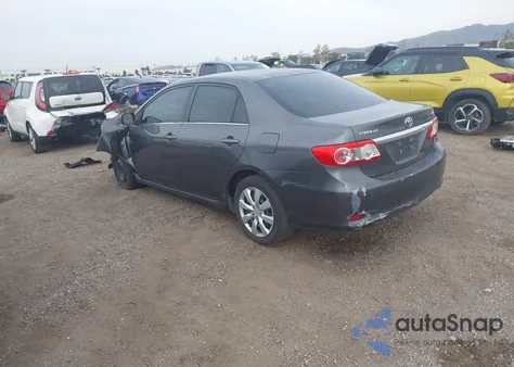2013 Toyota Corolla Le from USA, damaged, VIN 5YFBU4EE0DP198647
